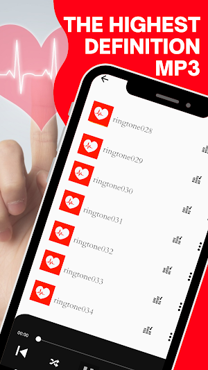 Heartbeat ringtone screenshot 2
