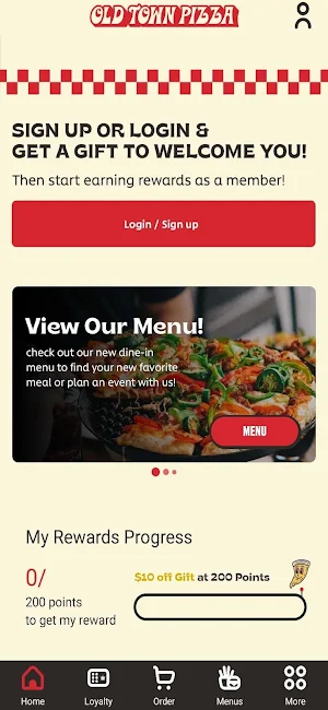 Old-Town-Pizza Screenshot 1