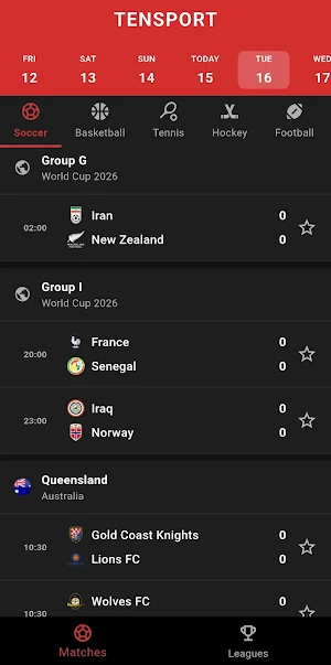 Ten Sports - Live Sports Screenshot 2
