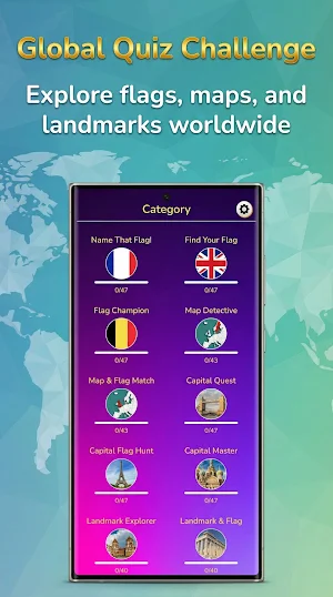 Europe Quiz: Flags & Capitals Screenshot 0