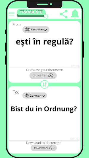 German - Romanian Translator Screenshot 3