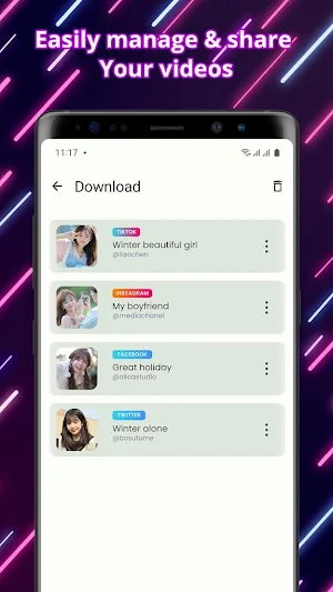 SnapTick - Download Video TT Screenshot 2