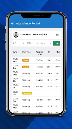 eAttendance.com Screenshot 3