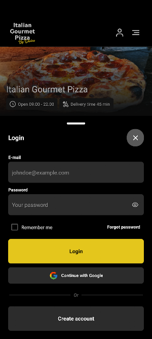 Italian Gourmet Pizza byDivino Screenshot 1
