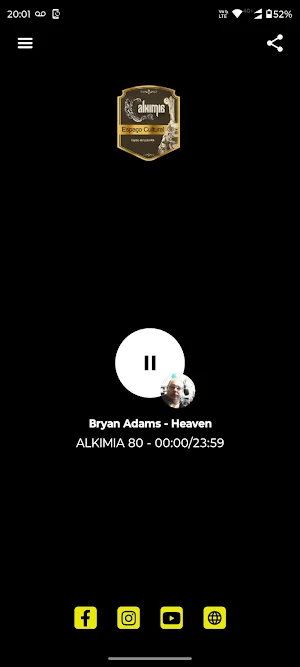 Rádio Alkimia Screenshot 2