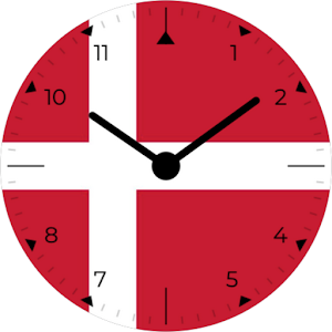 Denmark Analog Watch Face Screenshot 3