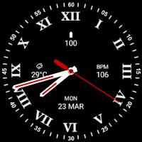 Classic Analogue Watch Face