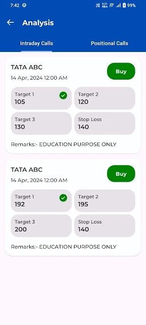 Nifty Banknifty Option tips Screenshot 3