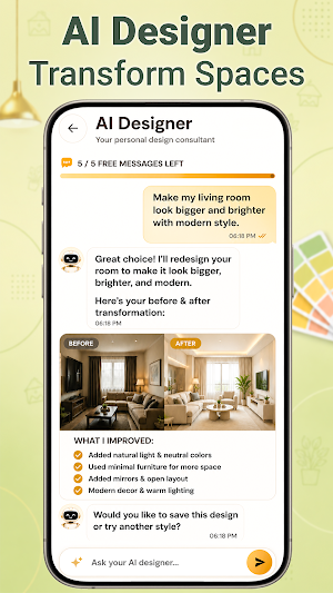 AI Interior Design: Home Decor Screenshot 2