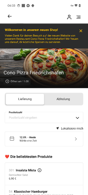 Cono Pizza Screenshot 0