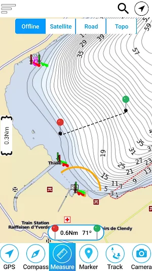 Yumurtalik to Beyrouth Offline GPS Nautical Charts Screenshot 1