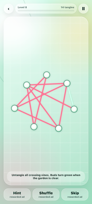 Tangle Garden: Line Puzzle Screenshot 3