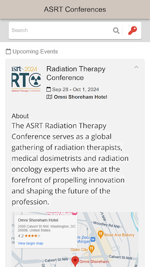 ASRT Conferences Screenshot 1