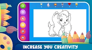 Animal Coloring Book Game Screenshot 0