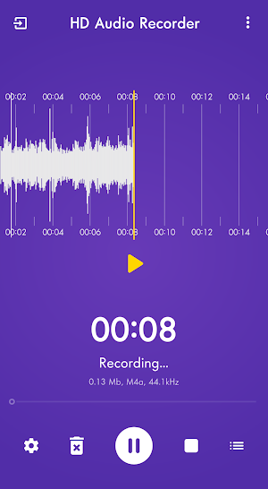 HD Audio & Sound Recorder | 2020 Screenshot 2