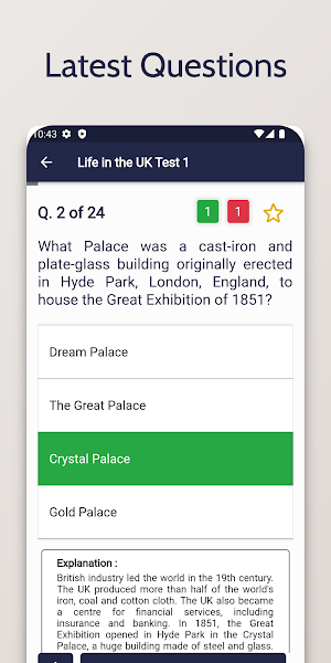 Life in the UK Test : 2023 Screenshot 0