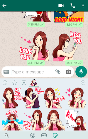 Love Story Stickers and Emojis Screenshot 1