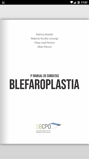 1º Manual de Condutas de Blefaroplastia Screenshot 1