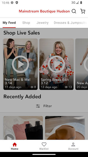 Mainstream Boutique Hudson Screenshot 0