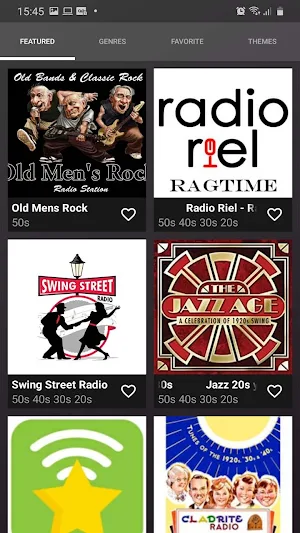 Radio oldies 20s-40s Screenshot 1