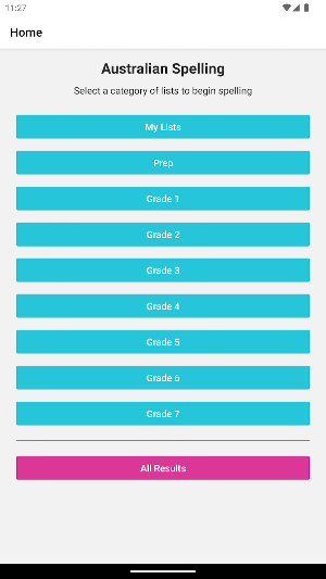 Australian Spelling Screenshot 3