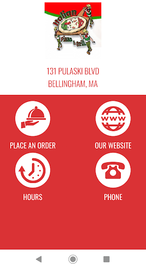 Italian Pizza and Grill Screenshot 0