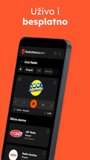 RadioStanica.com Screenshot 1
