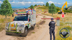 All Indian Trucks Simulator 3D Screenshot 1