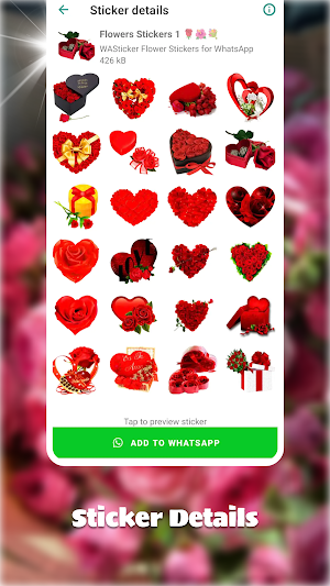 WASticker Love Screenshot 1