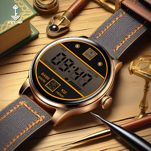 Key WF109 Digital Watch Face Screenshot 1