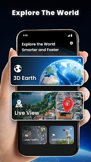 GPS - Satellite Live Earth Screenshot 0