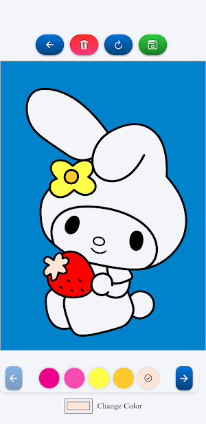 Kawaii Kuromi coloring book Screenshot 2