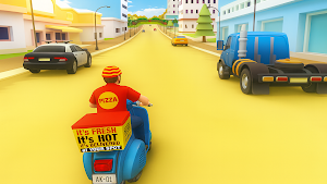 Pizza Bike Rider Screenshot 1