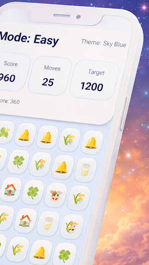 Cow Match 3 Screenshot 3