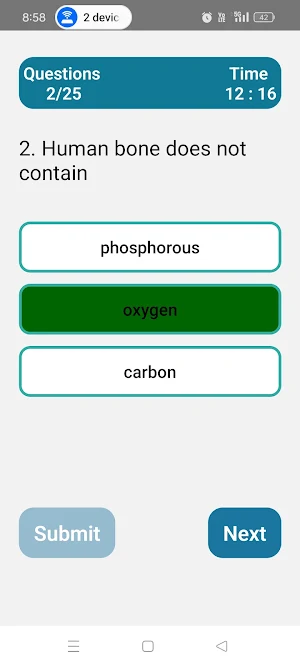 Biochemistry Quiz Screenshot 3