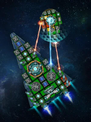 Space Arena: Build a spaceship & fight Screenshot 2