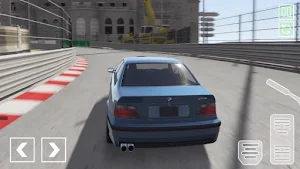E36: Black Car Drift Extreme Screenshot 1