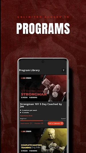 Kabuki Strength Training App Screenshot 1