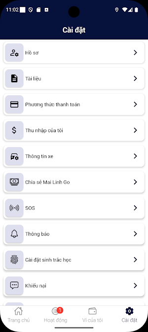 Mai Linh Go Driver Screenshot 3