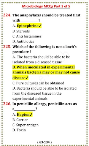 Microbiology MCQs (offline) | Microbiology Book. Screenshot 3