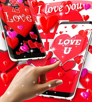 I love you live wallpaper Screenshot 0