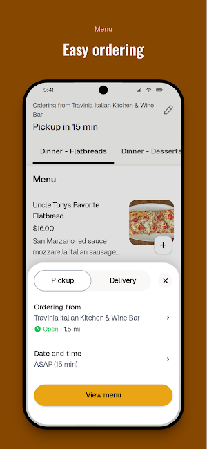 Travinia Italian Kitchen To Go Screenshot 2