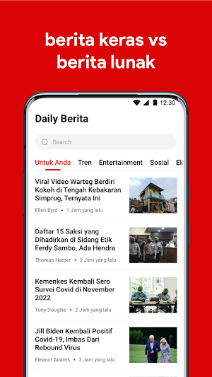 Daily Berita: Hiburan Lokal Screenshot 3