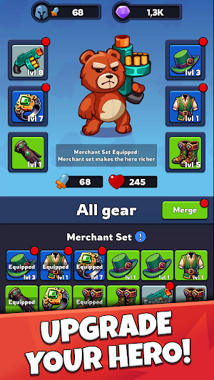 Dream Heroes: Idle RPG Game Screenshot 1