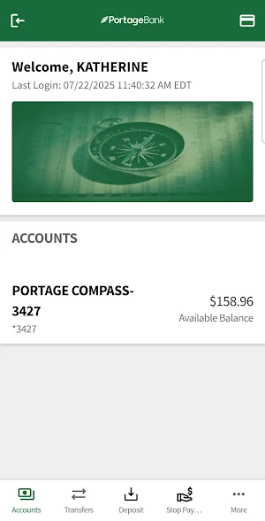 PortageBankMobile Screenshot 2
