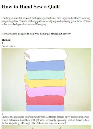 Quilting Tutorials Screenshot 2