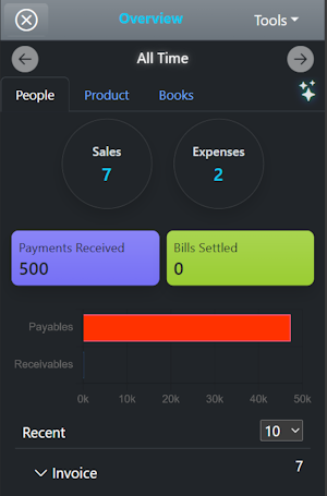 LinkTivate Accounts Assistant Screenshot 2