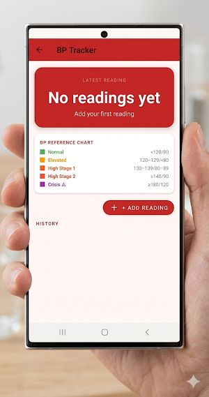 Hypertension guide app Screenshot 2