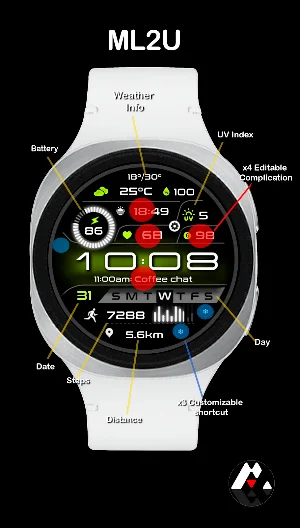 ML2U 322c Watch Face Screenshot 1