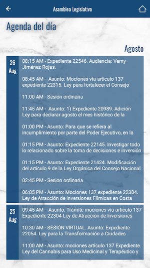 Asamblea Legislativa Screenshot 3